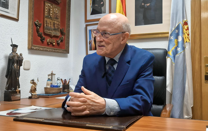 Fernando Rey Paz, presidente del Centro Gallego de Madrid.