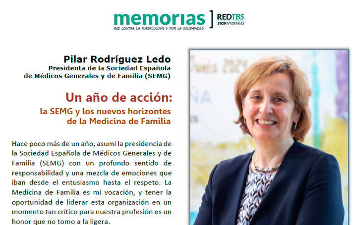 Artículo de Pilar Rodríguez Ledo en la revista Memorias de Red TBS - Stop Epidemias