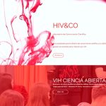 Detalle de HIV&CO, la web donde se despliega el proyecto ganador.