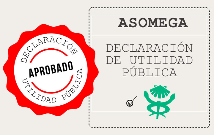 Asomega consigue la certificación como entidad de utilidad pública.